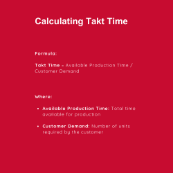 Calculating Takt Time