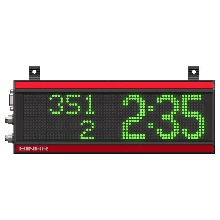 Showing a variant of the BiDisp3 – Graphical multi-color LED display