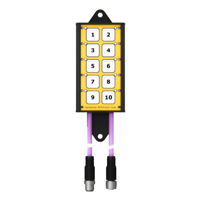 LP220 – Kundanpassad knapp-panel för industri